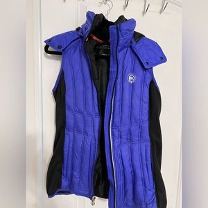 Women’s Michael Kors vest with hood